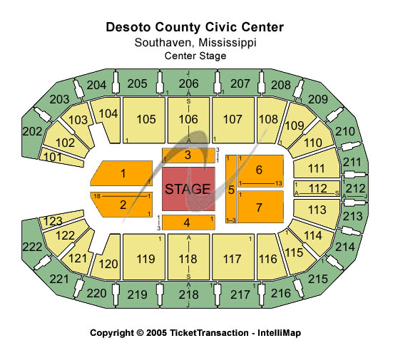 Landers Center Center Stage Seating Chart