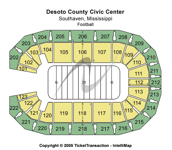 Landers Center Football Seating Chart