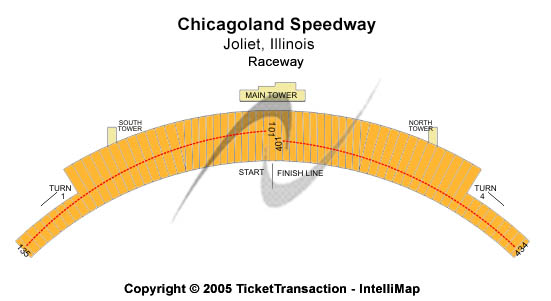 Chicagoland Speedway Other Seating Chart