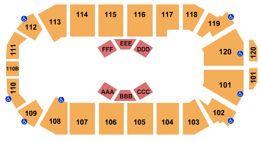 1stBank Center Cirque du Soleil - Corteo Seating Chart