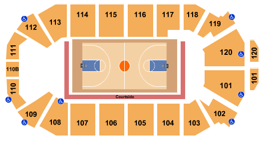 1stBank Center Harlem Globetrotters Seating Chart