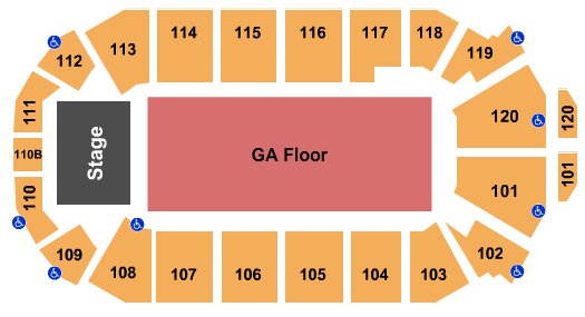 1stBank Center Jon Bellion Seating Chart