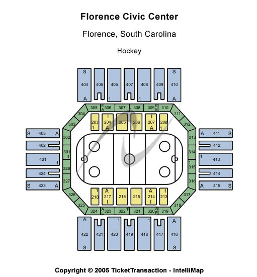 Florence Civic Center Hockey Seating Chart