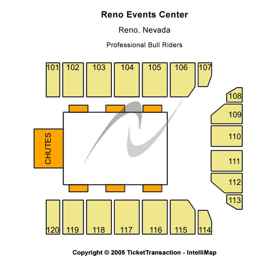 Reno Events Center Professional Bull Rider Seating Chart