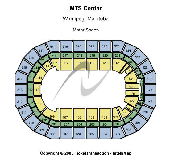 Canada Life Centre Motor Sports Seating Chart