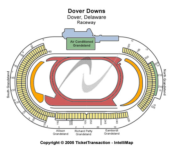 Dover Motor Speedway Other Seating Chart