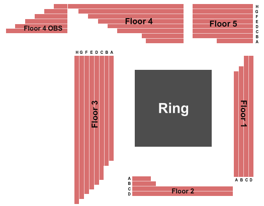 2300 Arena WWE Seating Chart