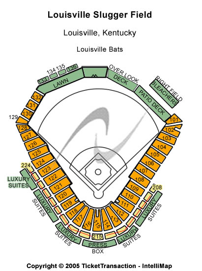 Louisville Slugger Field Other Seating Chart