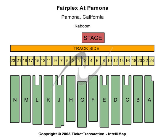 Fairplex At Pomona Kaboom Seating Chart