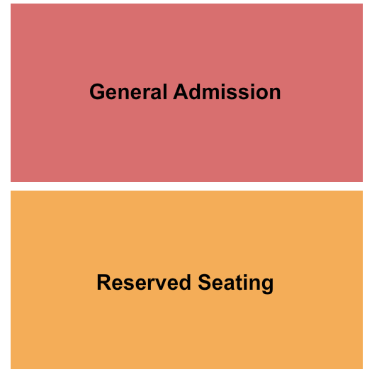 24 Oxford at Virgin Hotels - Las Vegas Endstage GA/Reserved Seating Chart