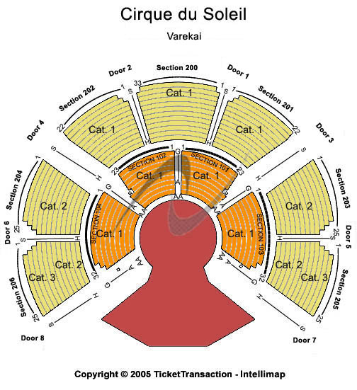 Grand Chapiteau At Market Street Center Stage Seating Chart