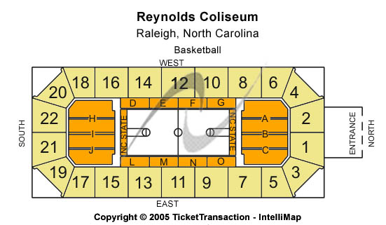 Nc State Reynolds Coliseum Seating Chart