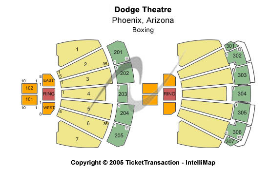 Arizona Financial Theatre Other Seating Chart