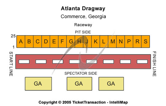 Atlanta Dragway Other Seating Chart