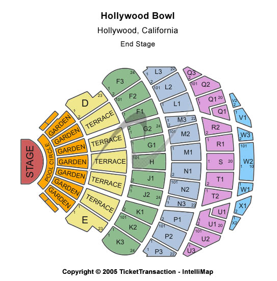 Seating Chart Planet Hollywood
