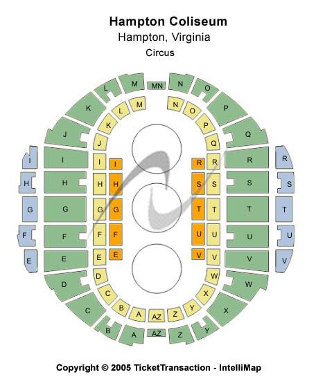 Hampton Coliseum Circus Seating Chart