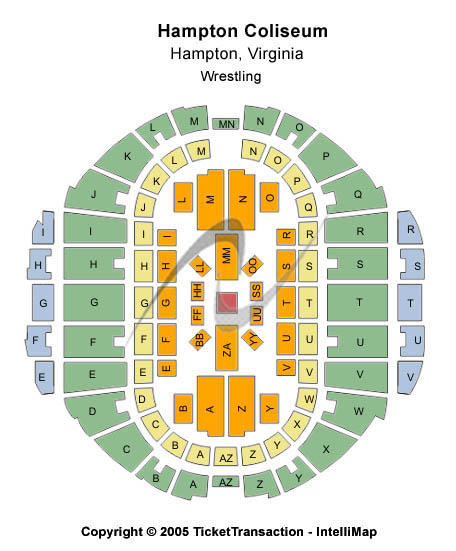 Hampton Coliseum Other Seating Chart