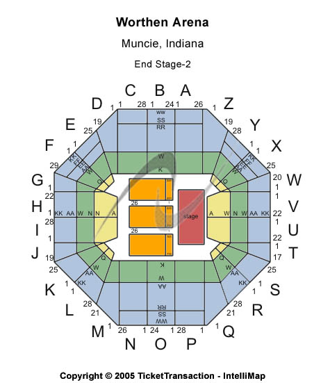 Worthen Arena Other Seating Chart