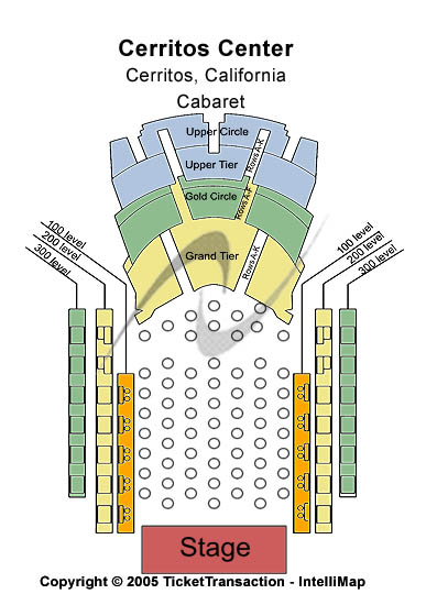 Cerritos Center Other Seating Chart