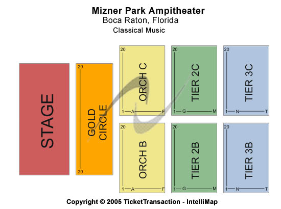 Mizner Park Amphitheater Other Seating Chart