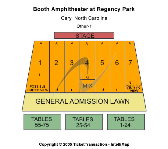 Koka Booth Amphitheatre At Regency Park Other Seating Chart