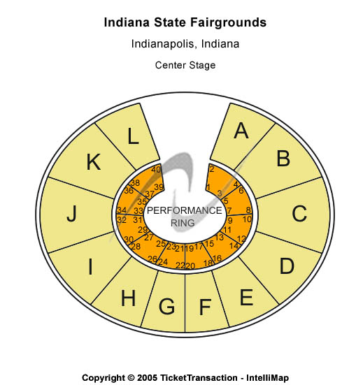 Indiana State Fairground Center Stage Seating Chart