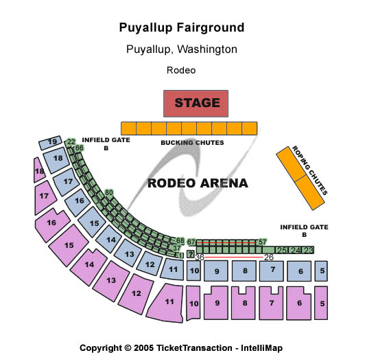 Puyallup Fairgrounds At Washington State Fair Events Center Other Seating Chart