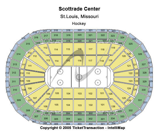 Enterprise Center T-Stage Seating Chart