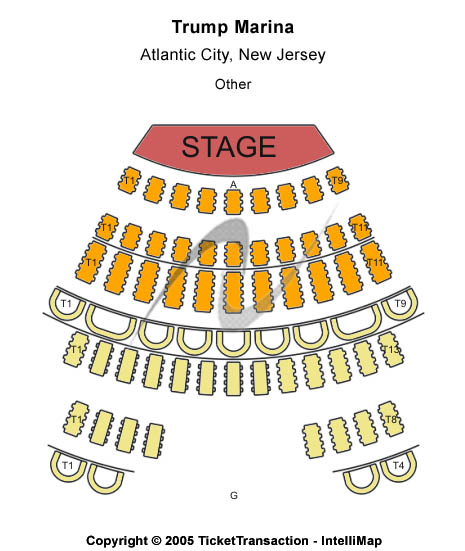 Golden Nugget Atlantic City Other Seating Chart