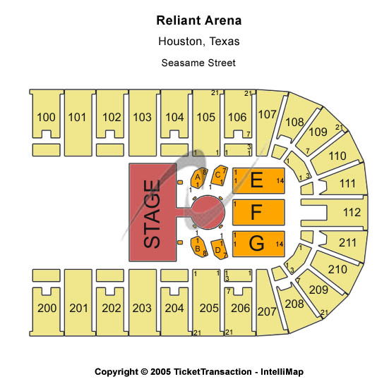 NRG Arena Other Seating Chart