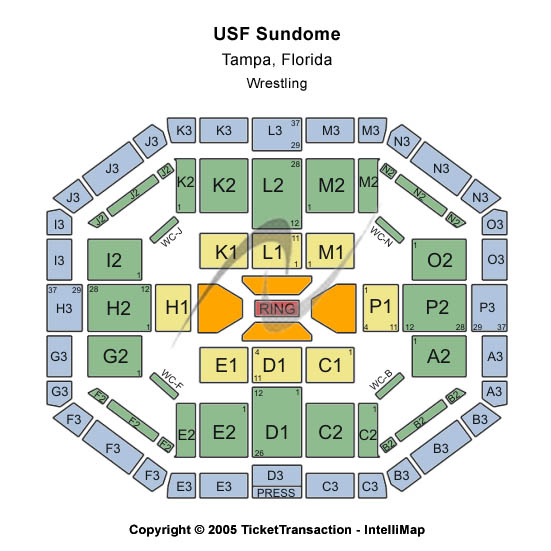 The Yuengling Center Other Seating Chart