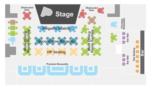 54 Below Seating Chart