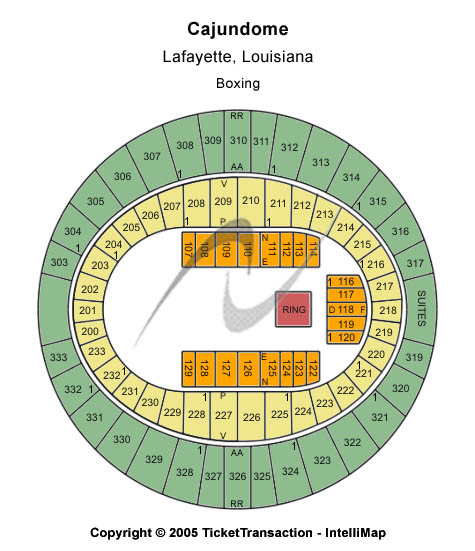 Cajundome Other Seating Chart