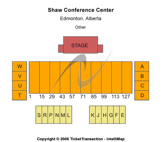 Edmonton Convention Centre Other Seating Chart