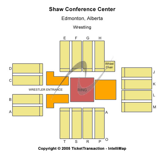 Edmonton Convention Centre Center Stage Seating Chart