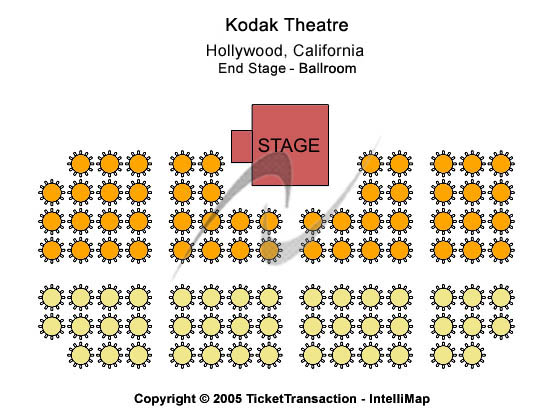 Dolby Theatre Other Seating Chart
