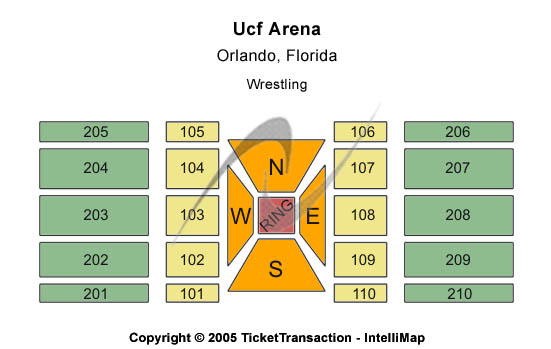 Addition Financial Arena Center Stage Seating Chart
