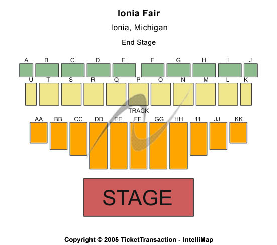 Ionia Fair & Fairgrounds End Stage Seating Chart