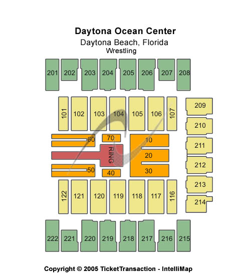 Daytona Beach Ocean Center Center Stage Seating Chart