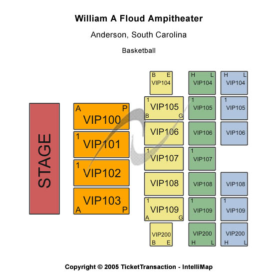 William A Floyd Amphitheater End Stage Seating Chart