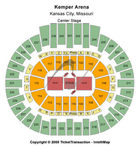 Hy-Vee Arena Center Stage Seating Chart