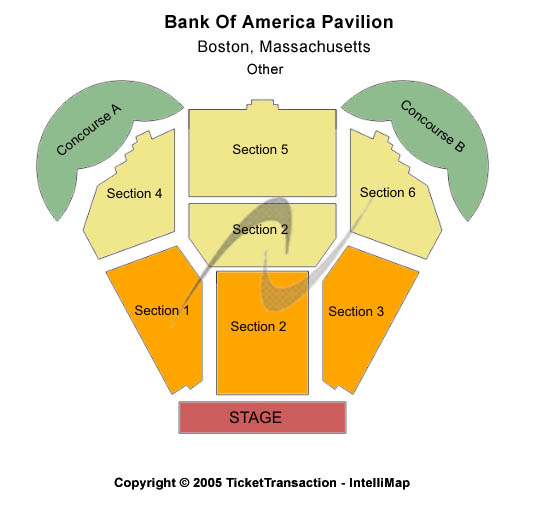 Leader Bank Pavilion Other Seating Chart