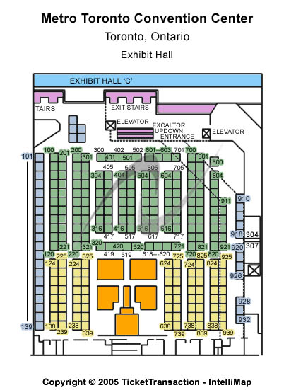 Metro Toronto Convention Centre Other Seating Chart