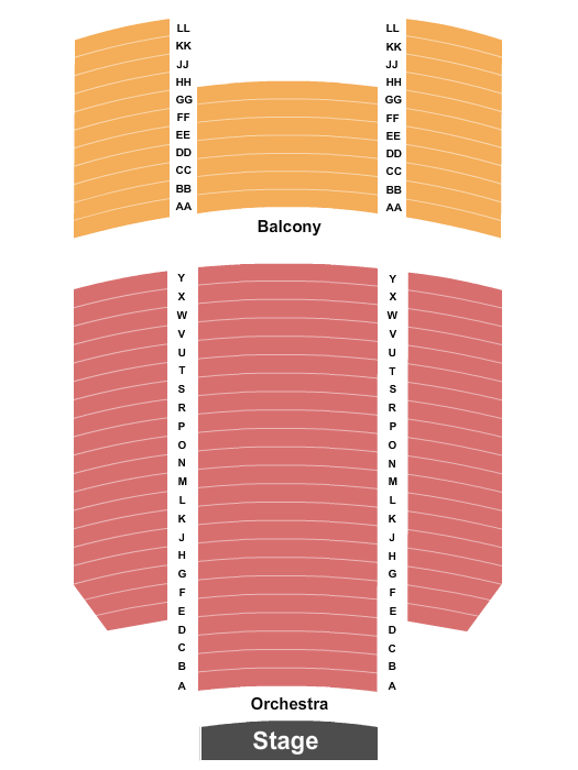 92nd Street Y End Stage Seating Chart