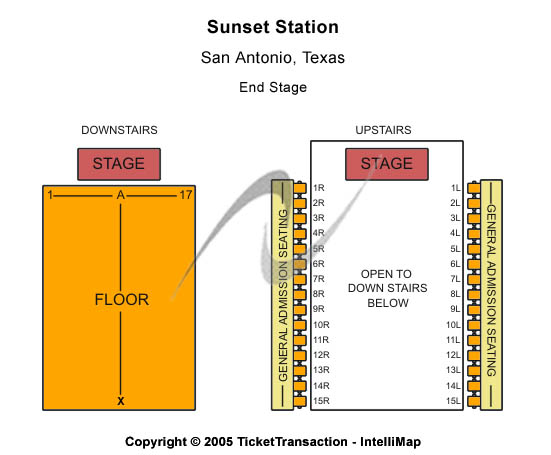 The Pavilion At The Espee - St. Paul Square End Stage Seating Chart