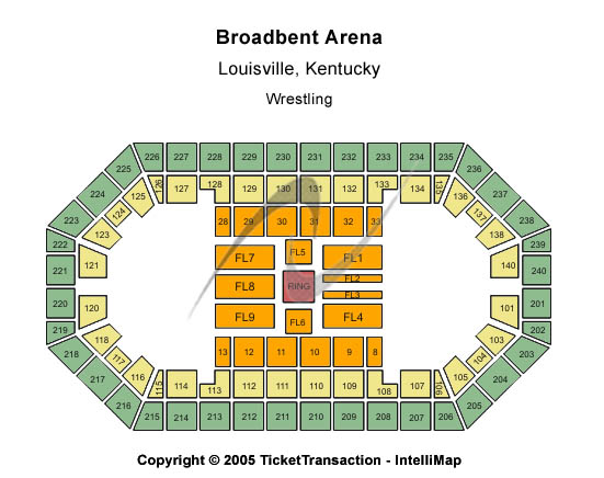 Broadbent Arena Center Stage Seating Chart