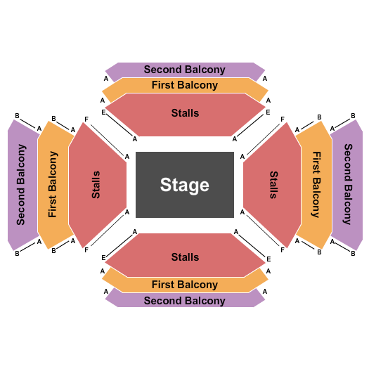 @sohoplace Endstage Seating Chart