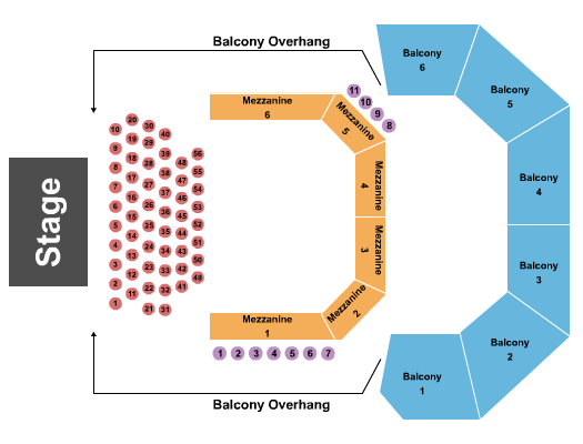 ACL Live At The Moody Theater The Mavericks Seating Chart