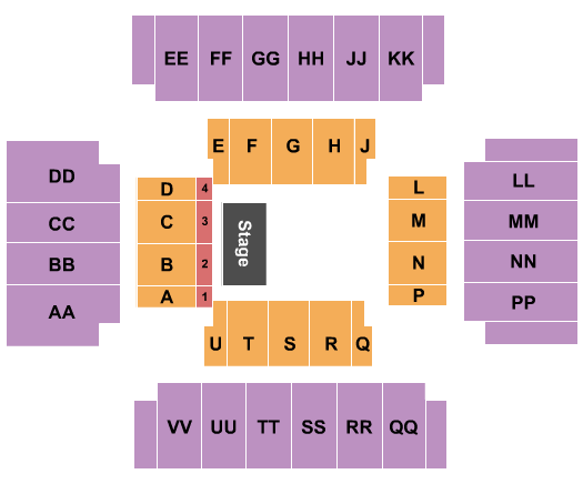 First National Bank Arena Celtic Woman Seating Chart