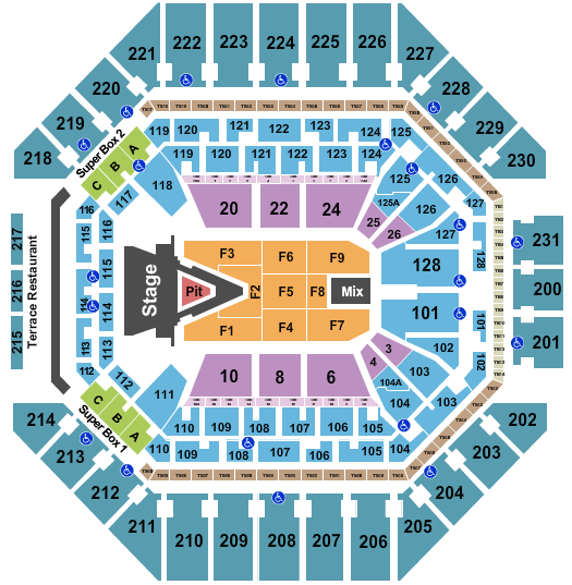 Frost Bank Center Aerosmith 2023 Seating Chart